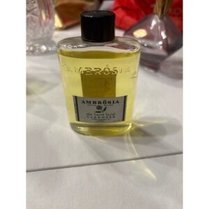 Vintage Ambrosia Liquid Facial Cleanser Bottle w/ Original Contents 2½ oz